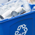 Are there any special considerations for disposing of non-recyclable materials after a job is completed?