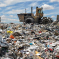 How do i ensure that all waste is properly disposed of after a job is completed?