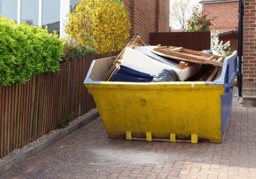 How do i dispose of hazardous materials during a debris removal and hauling job?