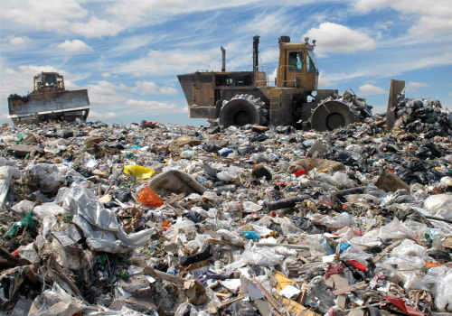 How do i ensure that all waste is properly disposed of after a job is completed?